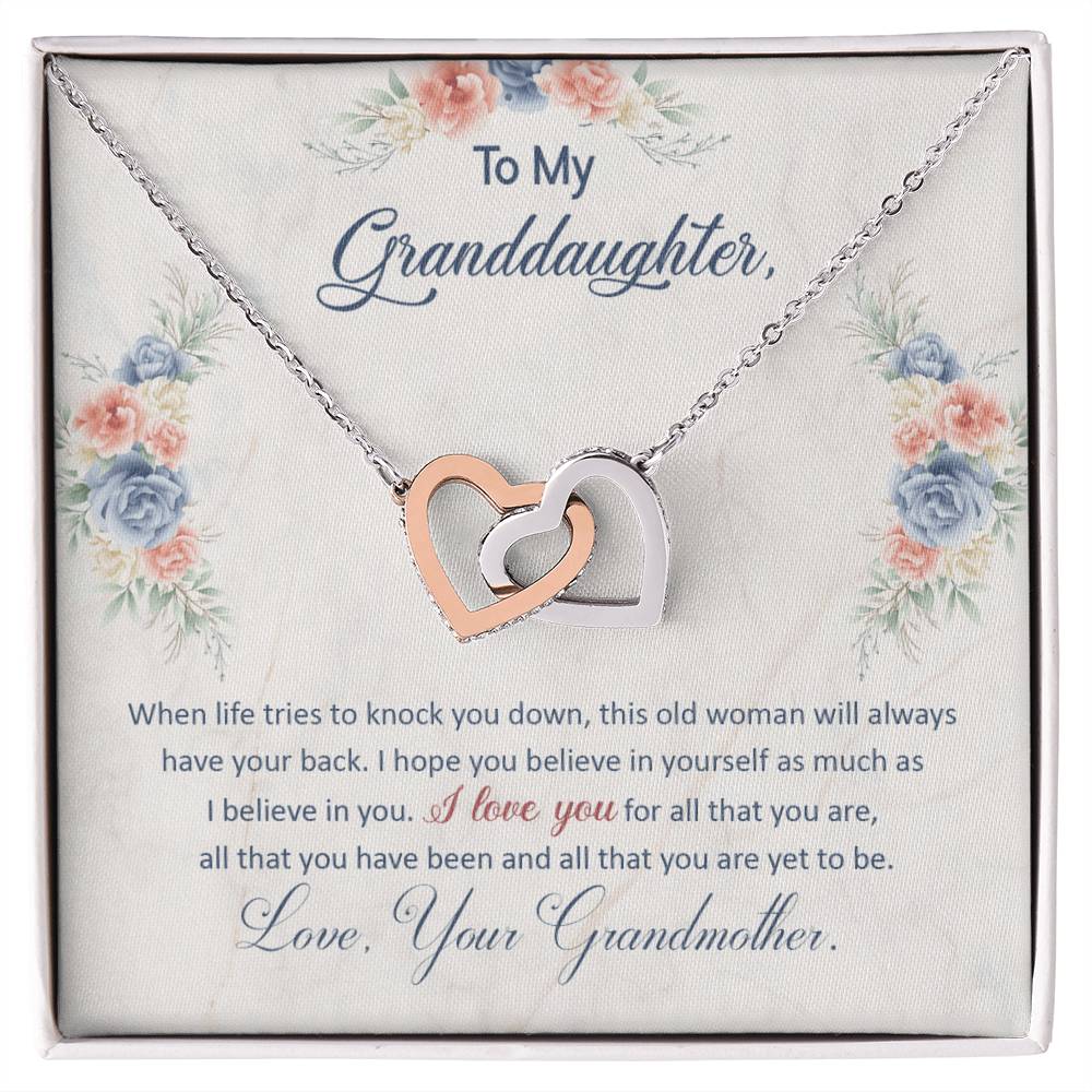 To My Granddaughter, This Old Woman Will Always Have Your Back