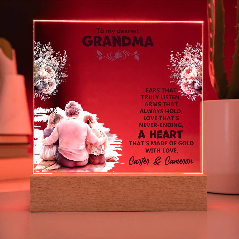 Keepsake Acrylic Bundle -To my dearest Grandma